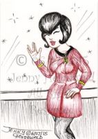 Retro Space Girl